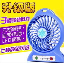 酷炫夏日清涼利器 創(chuàng)意便攜USB迷你風(fēng)扇，